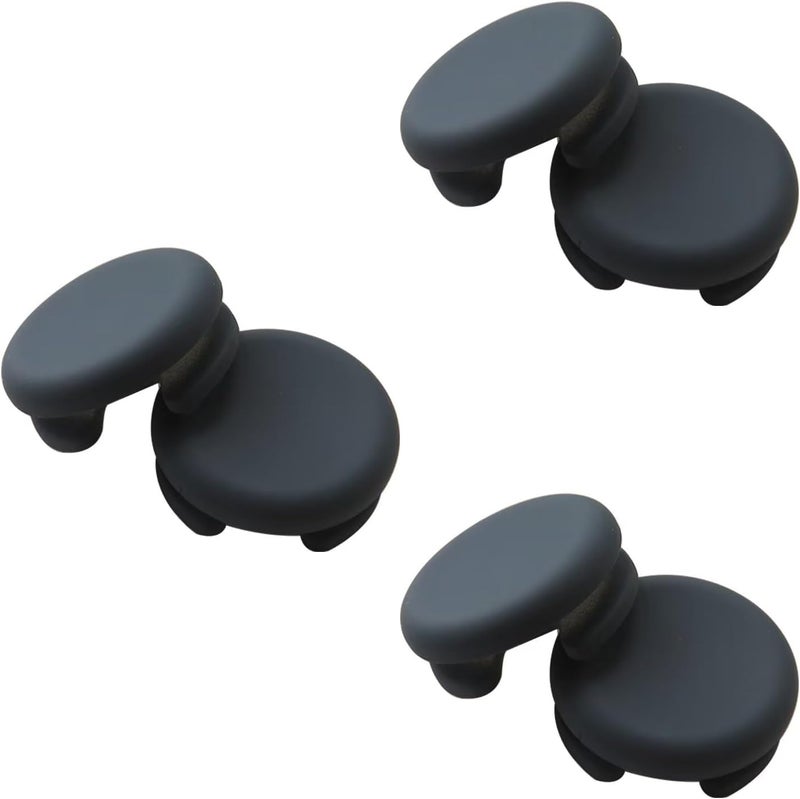 XSPANDER 6-Pack Analog Joystick Cap Thumb Stick Grip Cover Circle Pad Button Replacement Repair Part for Nintendo 3DS, 3DS XL, New 2DS, 2DS XL, 2DS, 3DS - Image 3
